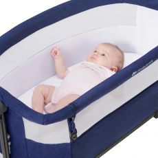 Приставне ліжечко Kinderkraft Bea Navy